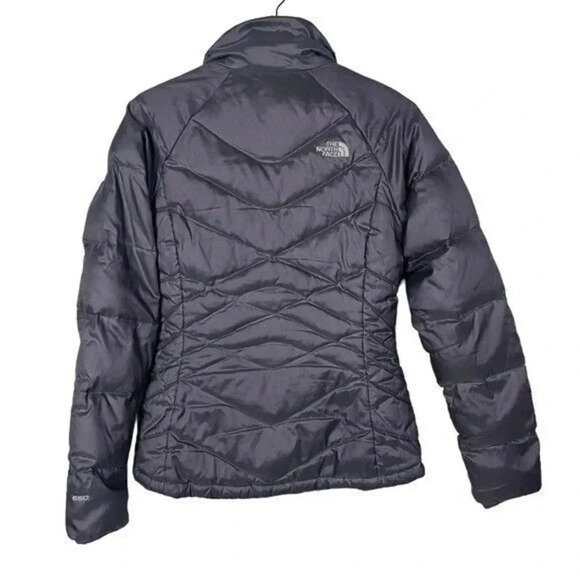 The North Face Aconcagua 550 Purple Quilted Down Puffer Jacket S - Picture 2 of 4